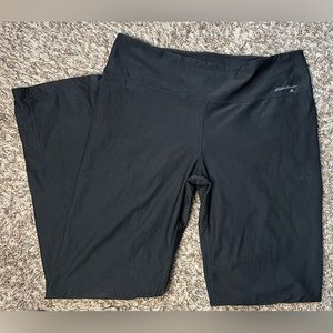 Eddie Bauer Black Athletic Pant